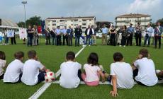 Inaugurato  il nuovo campo sportivo 'Ivo Maniforti' di Medesano. Bonaccini: "Investimento senza precedenti" - Video 