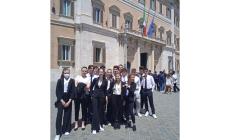 La quarta B del Magnaghi di Salso premiata a Montecitorio