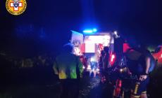 Cella di Noceto, ciclista cade nel bosco e si ferisce: recuperato dai soccorritori