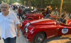 Mille Miglia:  stanno arrivando in Giardino  i bolidi d'epoca, tanta gente accorsa per ammirarli