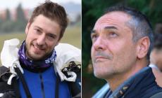 Si intrecciano i fili dei loro paracadute a 50 metri dal suolo: due morti al Campovolo. Gli organizzatori: "Avvitamento fatale"