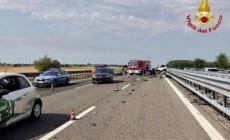 A7 Milano-Genova, auto contromano tra Gropello Cairoli e Casei Gerola: due morti e tre feriti 