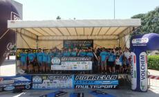 Giuseppe Monica, l'abbraccio dei biker  a «una persona speciale»