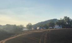 Roccalanzona, dopo 29 ore l'incendio è spento e la casa di Marco e Paola è salva