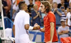 Lancio di una pallina in tribuna e commento con oscenità: Tsitsipas e Kyrgios multati a Wimbledon