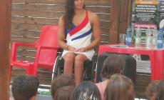 Nuoto paralimpico, i bimbi in vasca con la campionessa