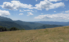 Mountain biker parmigiano cade sul monte Valoria: intervengono l'elicottero dei vigili del fuoco e il soccorso alpino
