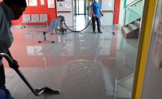 Corridoi e sale allagate: chiusa la Casa della Salute per il Bambino e l’Adolescente (domani riaprono)