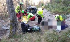Malore per un 65enne  sul Lago Verde: arriva l'elisoccorso 