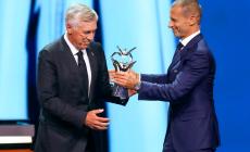 Carlo Ancelotti &egrave; il miglior allenatore dell&rsquo;anno: premio dall&rsquo;Uefa a Istanbul 