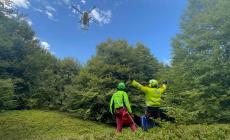 Due fungaioli in difficolt&agrave; aiutati dal soccorso alpino - Video