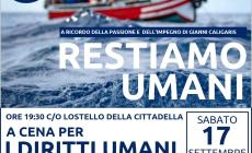 "Restiamo umani": la cena a favore di Mediterranea e Resq