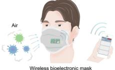 Presentata la mascherina 'smart': un sensore avverte del contagio