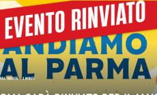 Maltempo, ‘Andiamo al Parma’ (sabato 24 settembre) è stato rinviato