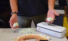 Spacciatore albanese arrestato: in casa aveva 230 grammi di coca e 1400 euro