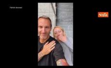Meloni, la palestra per festeggiare il successo - Video
