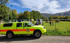 Ponte Cogno, 80enne accusa un grave malore durante una camminata: trasportato al Maggiore in elicottero