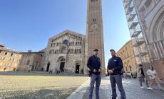 Ha debuttato in centro la pattuglia di poliziotti appiedati: fedeli al motto "Esserci sempre"