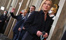 Meloni, consultazione-lampo al Colle.  «E' andata bene. Le idee sono abbastanza chiare»
