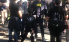 Marcia su Roma: circa 2000 nostalgici, anche i bimbi in corteo, fez e vestiti di nero