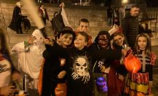 Halloween a Calestano: una bella festa nella tensostruttura - Foto