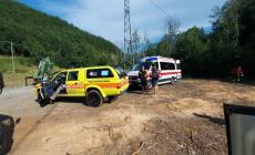 Fungaiolo 77enne infortunato su un sentiero in zona Tornolo: raggiunto dai soccorritori