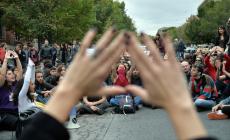 Protesta degli studenti da Barriera Bixio venerdì 18 novembre 