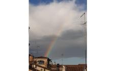 L'arcobaleno accarezza le  Torri dei Paolotti