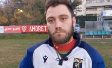 Rugby Parma: Marco Gennari  premiato MVP dai Cuori Giallobl&ugrave; al termine della partita con Cus Milano Rugby - Video