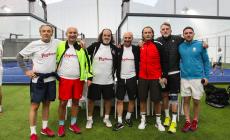 Padel benefico con le glorie gialloblù - Le foto