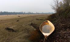 Record del fiume Po in magra da un anno, e a novembre neanche l'ombra di una piena