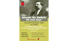 A 88 anni dalla scomparsa, la CGIL Parma ricorda Alceste De Ambris