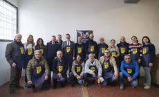 Da via Burla un messaggio di solidarietà con gli anolini: chef d'eccezione sindaco, vescovo e altri amministratori - Le foto