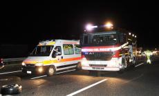 Fornovo: schianto nella notte sulla A15, un ferito