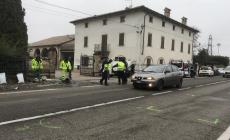Strada Baganzola: scontro tra due auto. Ferito un uomo di 61 anni