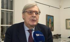 Sgarbi  a Parma per presentare un progetto artistico