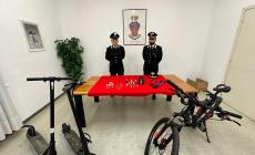 La bici rubata &egrave; in vendita sui social: denunciato 32enne con orologi, monopattini e altri oggetti rubati - Foto