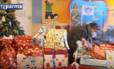 I regali di Natale consegnati all'ospedale dei bambini "Pietro Barilla"  - Video