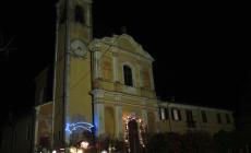 A Vidalenzo il presepe splende anche di notte - Le foto