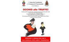 Serata di formazione e informazione "Occhio alle truffe!"