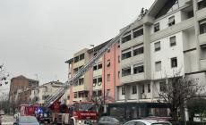 Paura in via Picasso per un incendio: intervengono i vigili del fuoco
