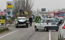 Scontro frontale a  San Secondo: un ferito
