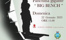 Una nuova "Big Bench": a Trinit&agrave; si inaugura una panchina gigante per la Val d'Enza 