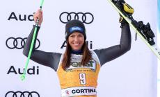 Libera di Cortina,  Goggia cade. Vince la slovena Stuhec. Curtoni terza