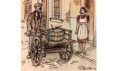 Il mare portato nel carretto:  quando arrivavano gli acciugai