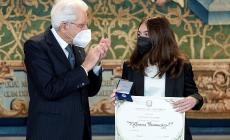 Aurora Vannucci, la 17enne di Parma Alfiere della Repubblica, presenta il nuovo libro