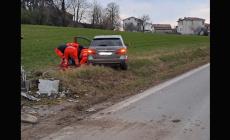 Mattinata di incidenti: auto fuori strada a Basilicagoiano, un ferito grave. Un pedone investito a Collecchio