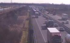 Incidente in A1, coda di 4 chilometri tra Fidenza e Piacenza
