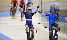 Pista, Consonni argento nell'Omnium agli europei