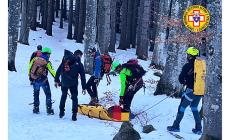 Lagdei, donna cade sulla neve. Intervento del Soccorso Alpino 